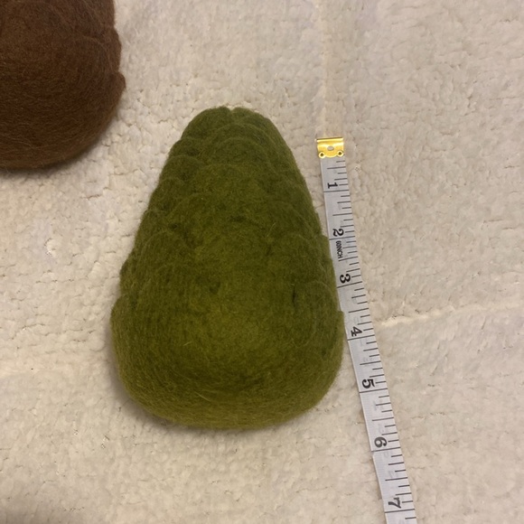 3 TraderJoe’s Felted Pinecones - Picture 4 of 5